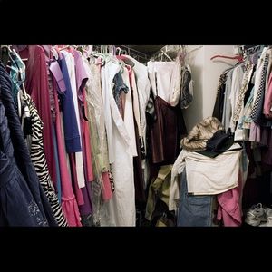 Overflowing closet!!!!